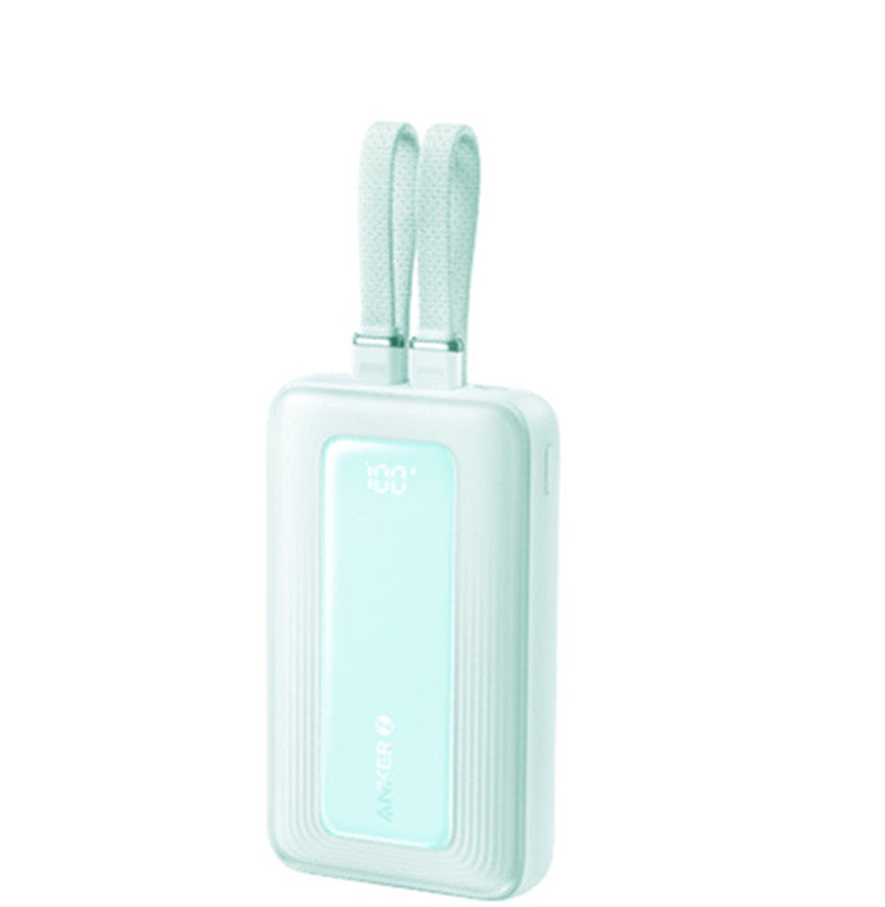 Lisslune | 2024 New Fast-Charging Power Bank, 20,000mAh High Capacity with Built-In Cable