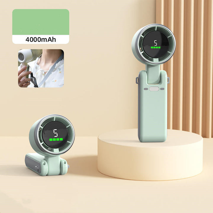 Lisslune | 4000mAh Turbocharged Handheld Mini Fan