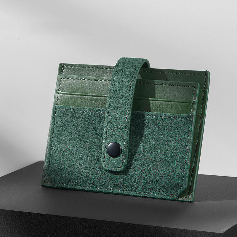 Lisslune | Genuine Leather Anti-Magnetic Card Holder
