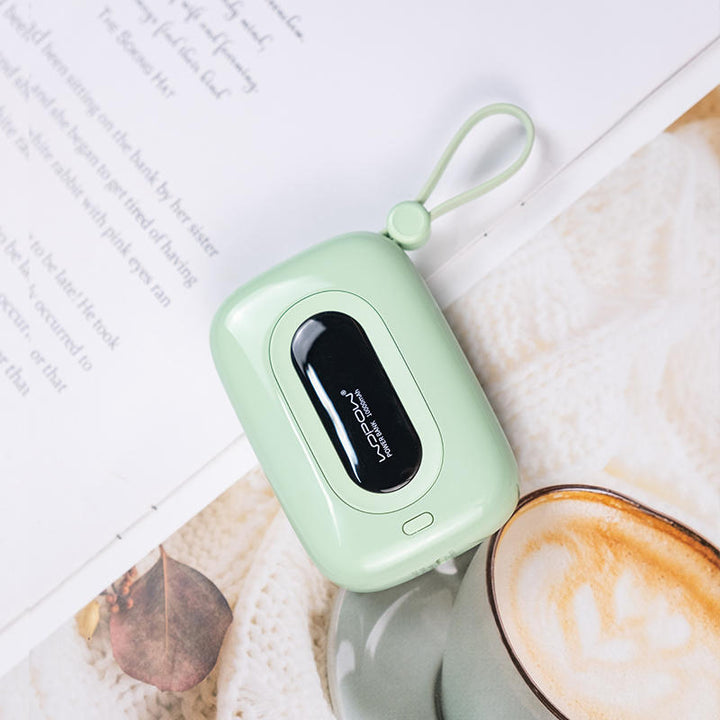 Lisslune | 10000mAh Built-in Dual Cable Power Bank
