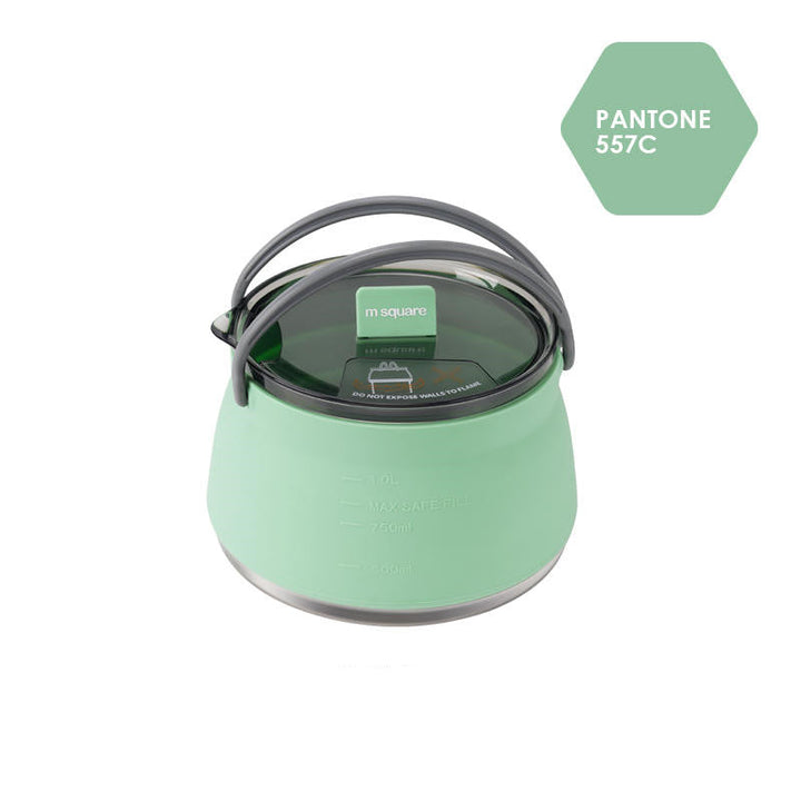 Lisslune | Camping Outdoor Silicone Foldable Kettle