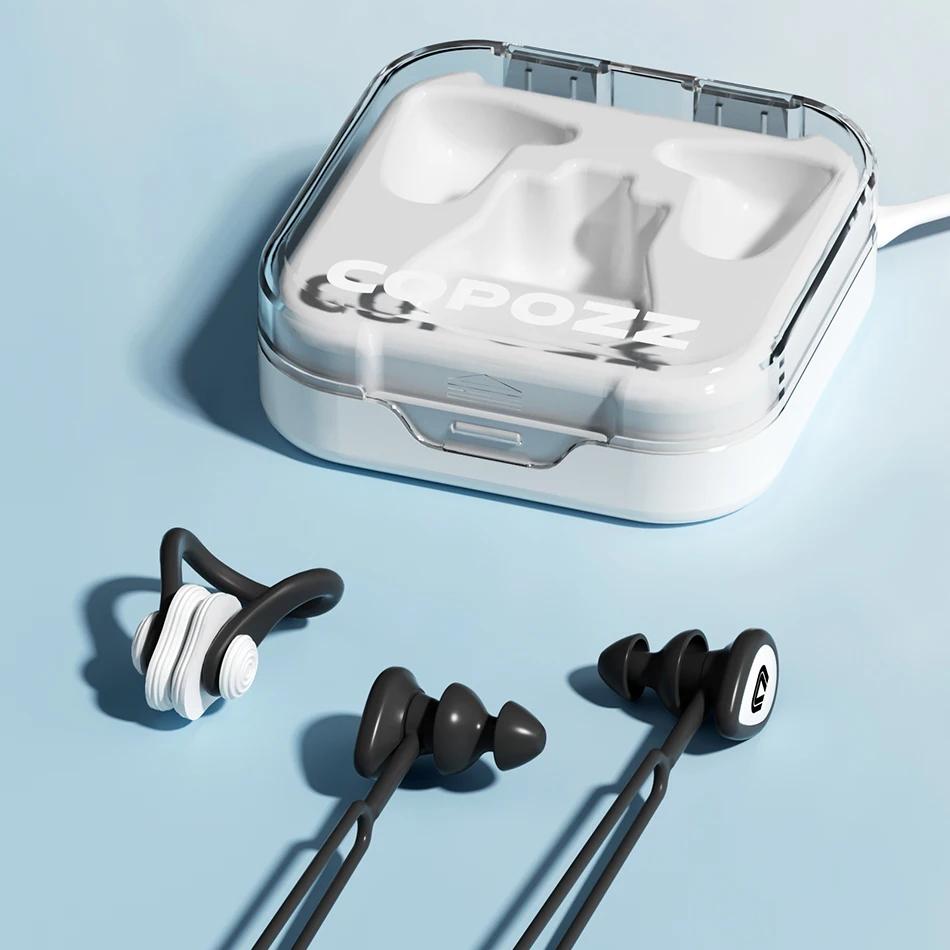 Lisslune | Swimming Earplugs & Nose Clip Set