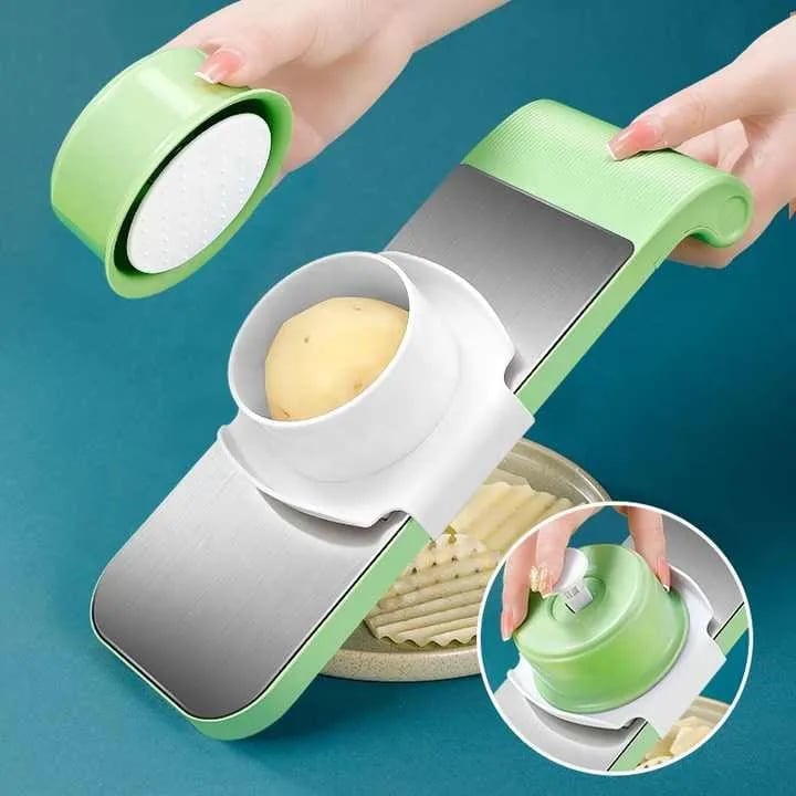 Lisslune | ChopCraft 3-in-1 Vegetable Slicer for Quick and Easy Meal Preparation
