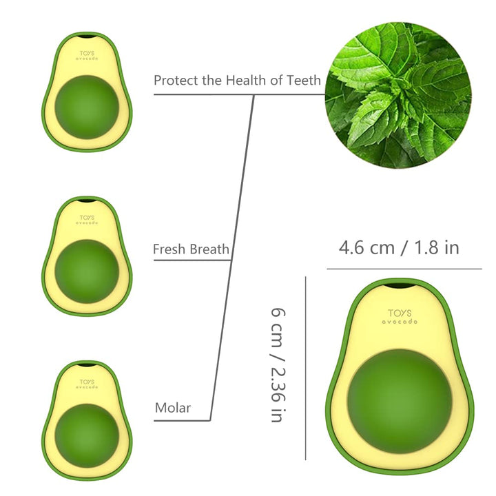 Lisslune | Avocado Mint Ball Toy