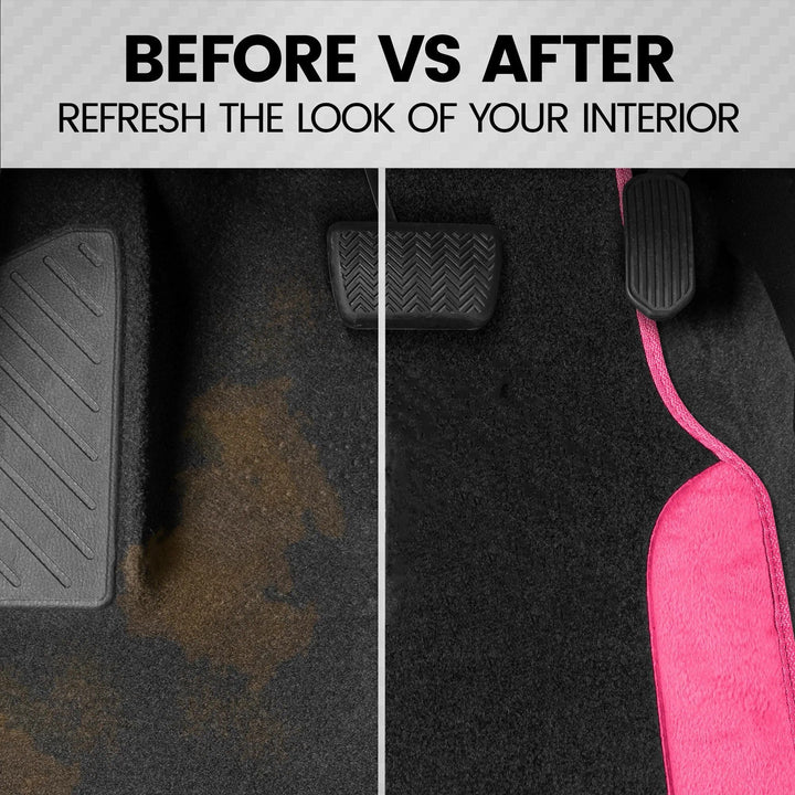 Lisslune | Hot Pink Universal Car Mats