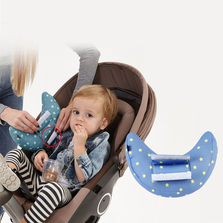 Lisslune | Soft Cotton Car Neck Pillow for Kids - Premium Head Pillow & Shoulder Support Pillow