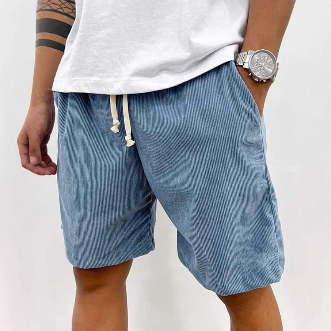 Lisslune | Men's Casual Drawstring Cord Shorts