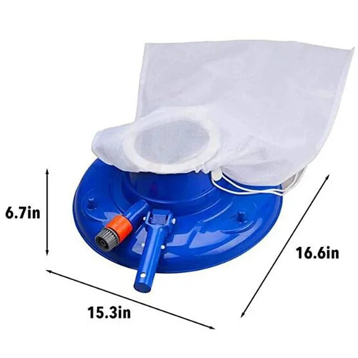 Lisslune | AquaBlade Pool Vacuum for Leaves and Coarse Dirt