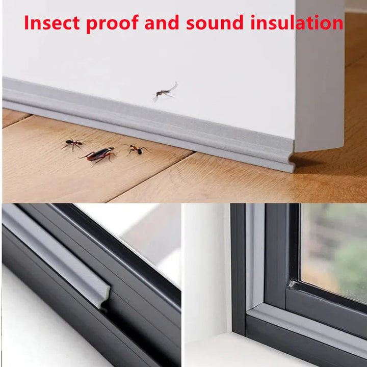 Lisslune | Air Lock Windproof Self-Adhesive Window Seal Strips