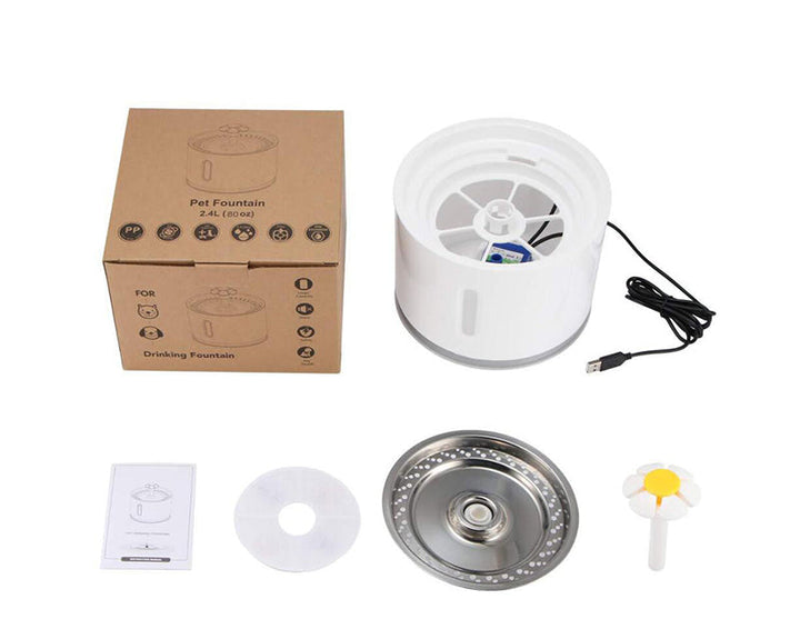 Lisslune | Cat water fountain USB-powered