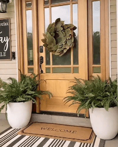 Lisslune | UV-Resistant Lifelike Artificial Boston Fern – Perfect for Outdoor Décor