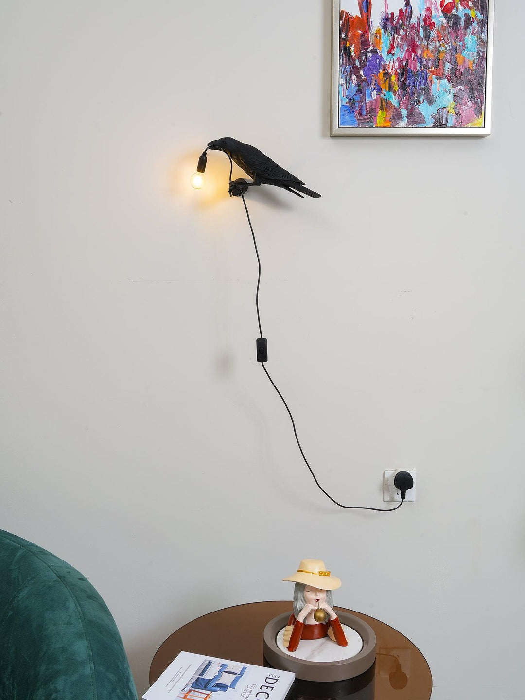 Lisslune | Bird Wall Light