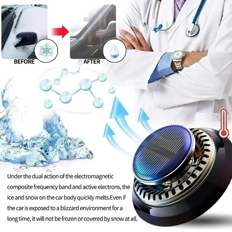 Lisslune | Electromagnetic Molecular Car and Home Aromatherapy Diffuser with Frost Protective Properties