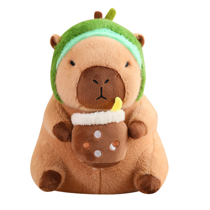 Lisslune | CuddleCapy Cuddle Doll Plush | Capybara & Rabbit Design | Soft Cuddle Toy in Various Styles & Sizes