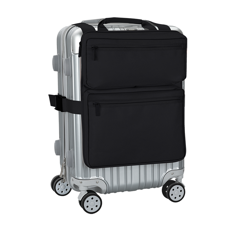 Lisslune | 20-inch Luggage with Additional Bag, Foldable Carry-on Hanging Bag