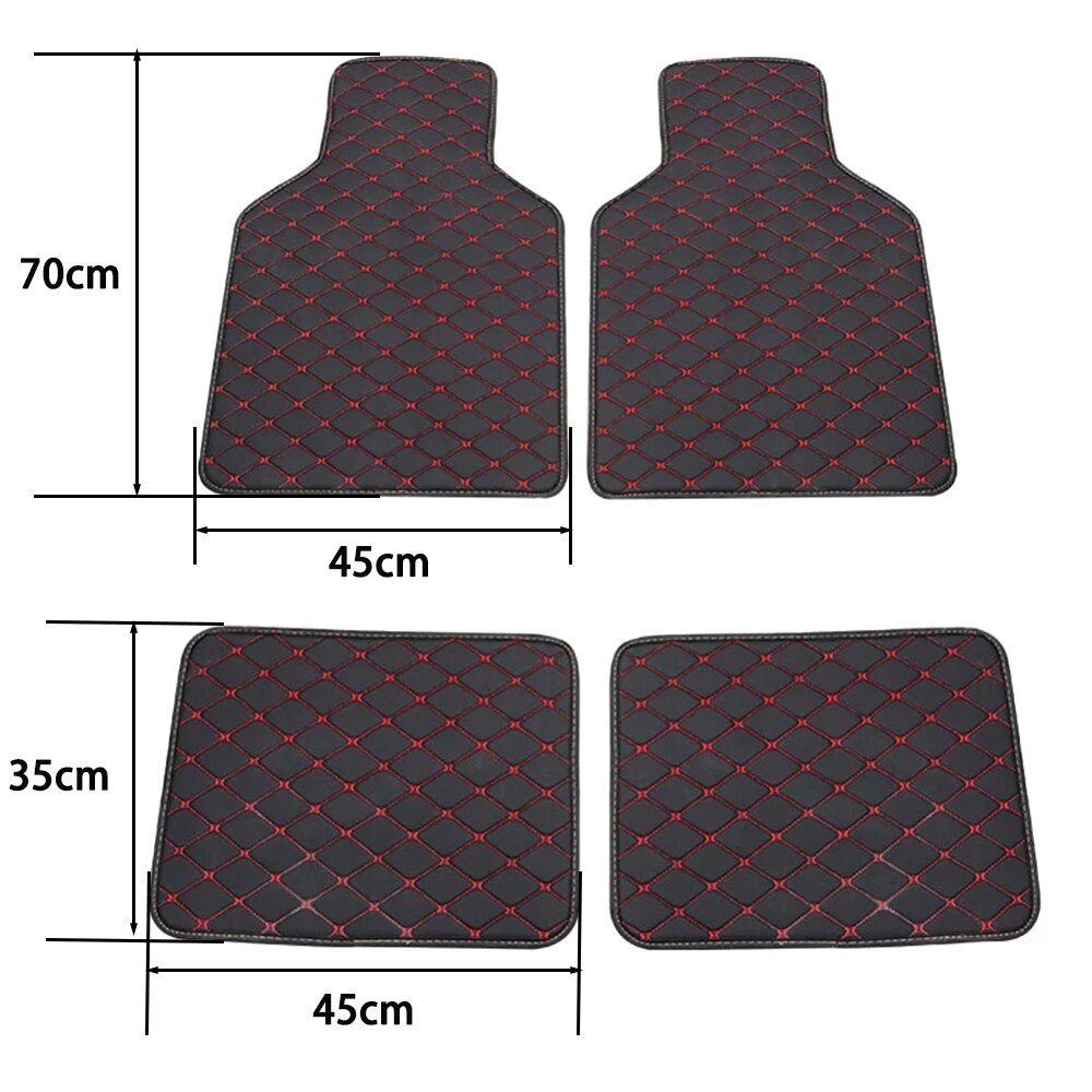 Lisslune | Universal Waterproof Leather Car Mats