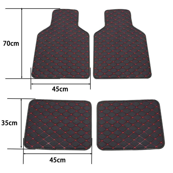 Lisslune | Universal Waterproof Leather Car Mats