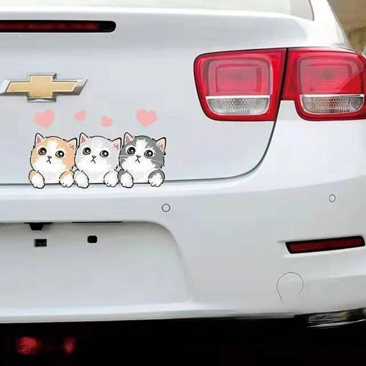 Lisslune | Cute cartoon mouse stickers for car
