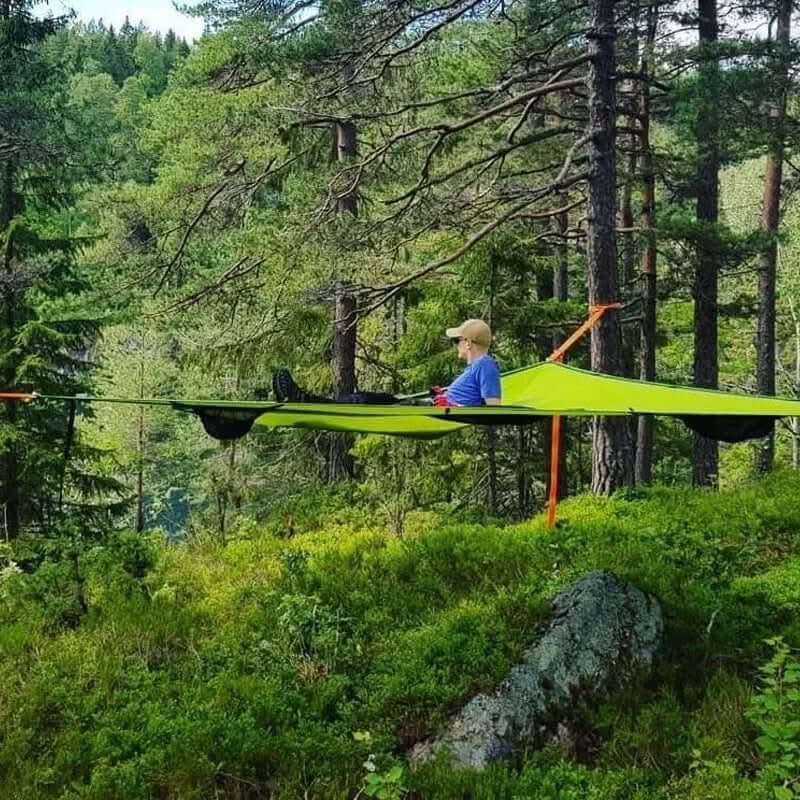 Lisslune | Multi-Person Camping Hammock with 3-Point Anchor System