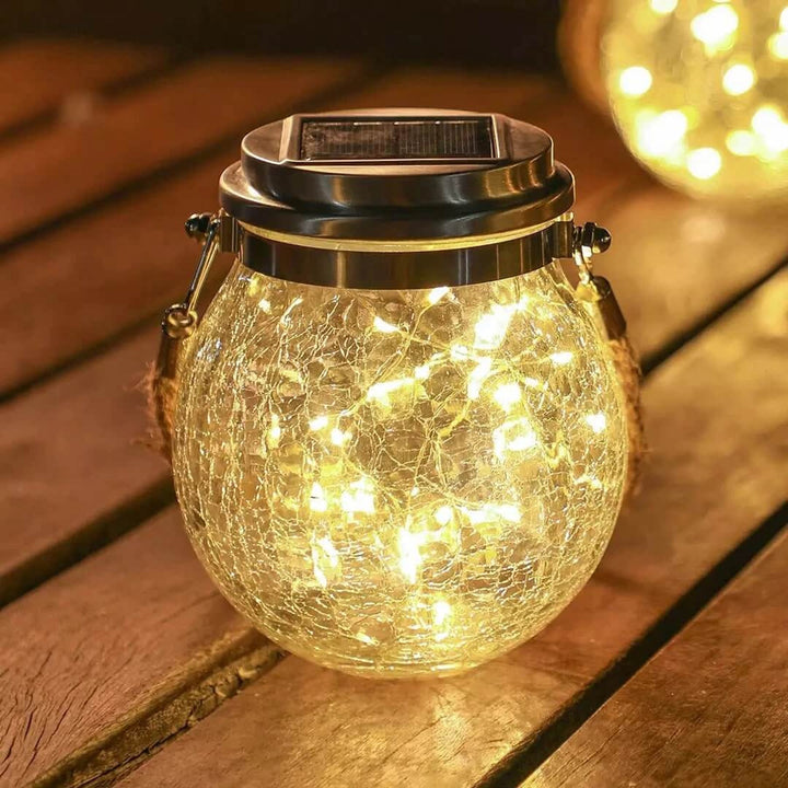 Lisslune | SunGlow - Warm Solar Glass Lamp