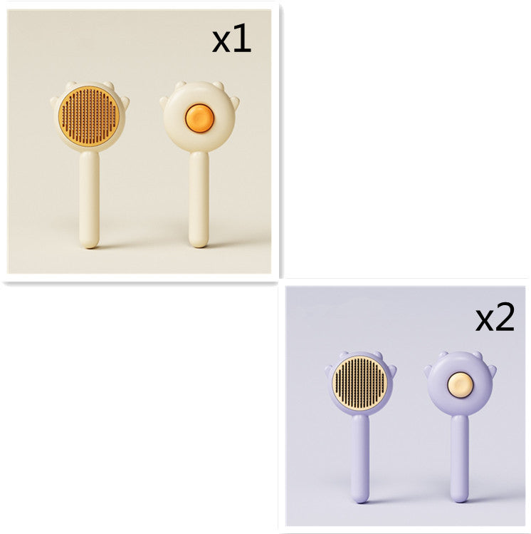Lisslune | Kat Kam Massage Pet Care Brush - Perfect for Hair Removal and Care for Cats and Dogs