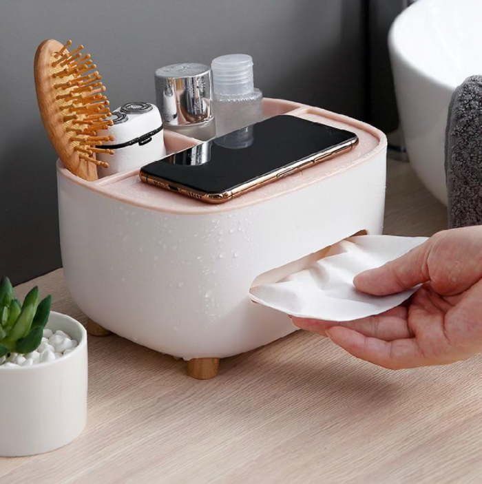 Lisslune | OrganizePro Multi-Function Desk Organizer and Phone Stand