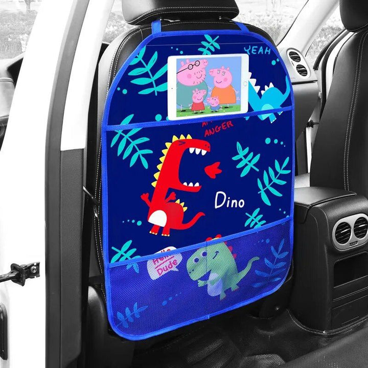 Lisslune | Cartoon Car Seat Back Holder with Storage Organizer
