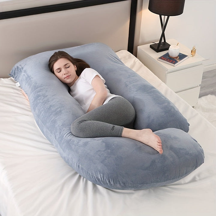 Lisslune | MaternityEase - J-Shaped Pillow for Pregnant Moms