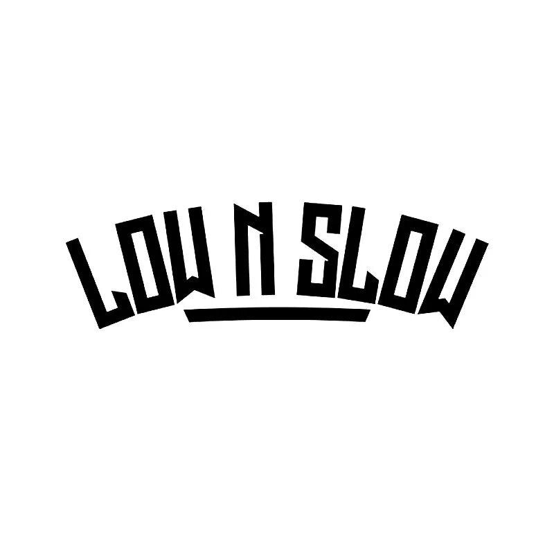 Lisslune | Vinyl Low N Slow Car Sticker - Personalized Waterproof Decal for Vehicle Decoration