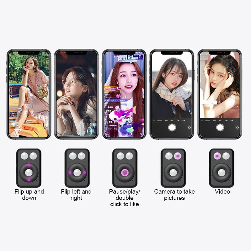 Lisslune | 6 in 1 Bluetooth Selfie Stick