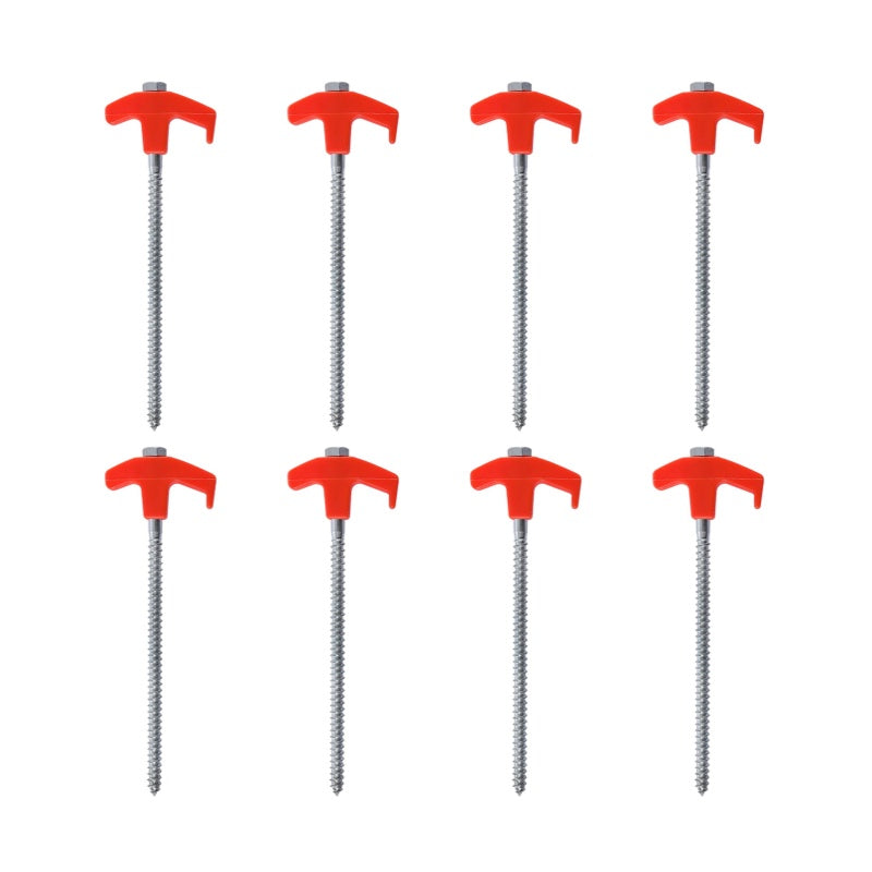 Lisslune | Luminous Carbon Steel Hexagonal Spiral Fluorescent Nail