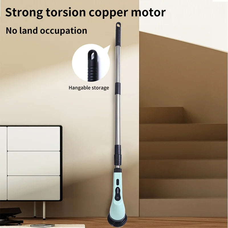 Lisslune | 9-in-1 Electric Spin Cleaning Brush with LED Display – 1+1 FREE
