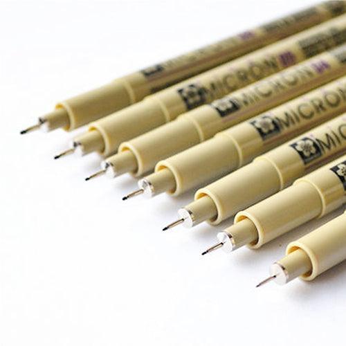Lisslune | Micron Fine Liner and Brush Pen Collection - 9 essential tools for artists and professionals