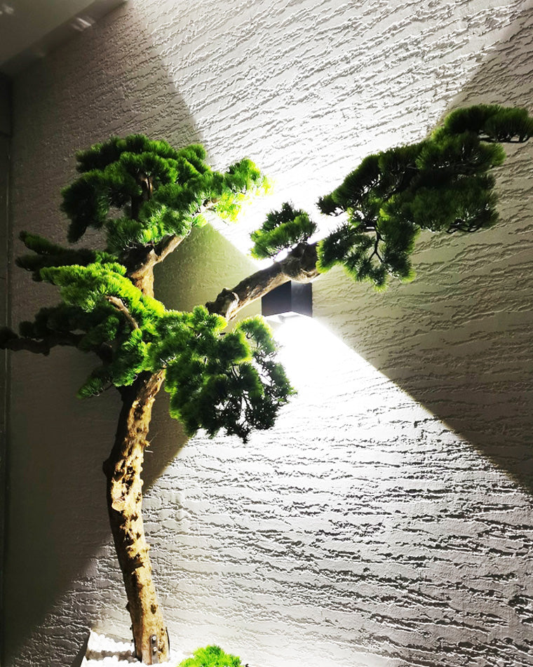 Lisslune | LED Outdoor Up Down Wall Light | Waterproof Metal Fixture for Patio. Garden & Entryway Illumination