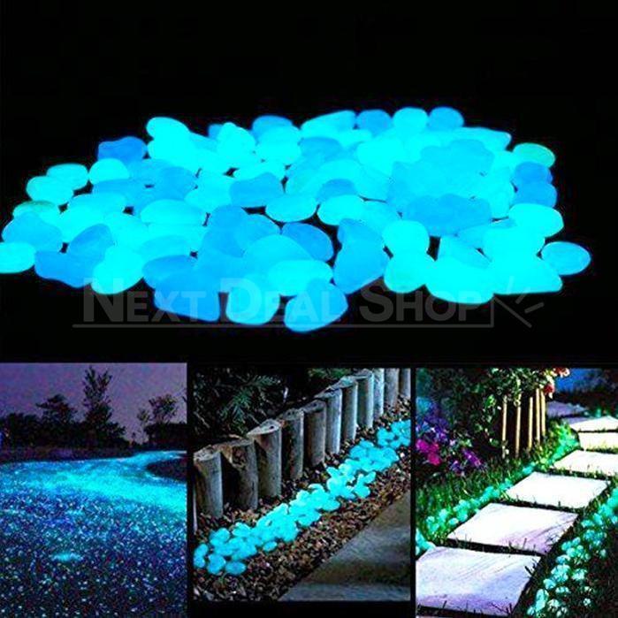 Lisslune | Glow-in-the-Dark Garden Pebbles