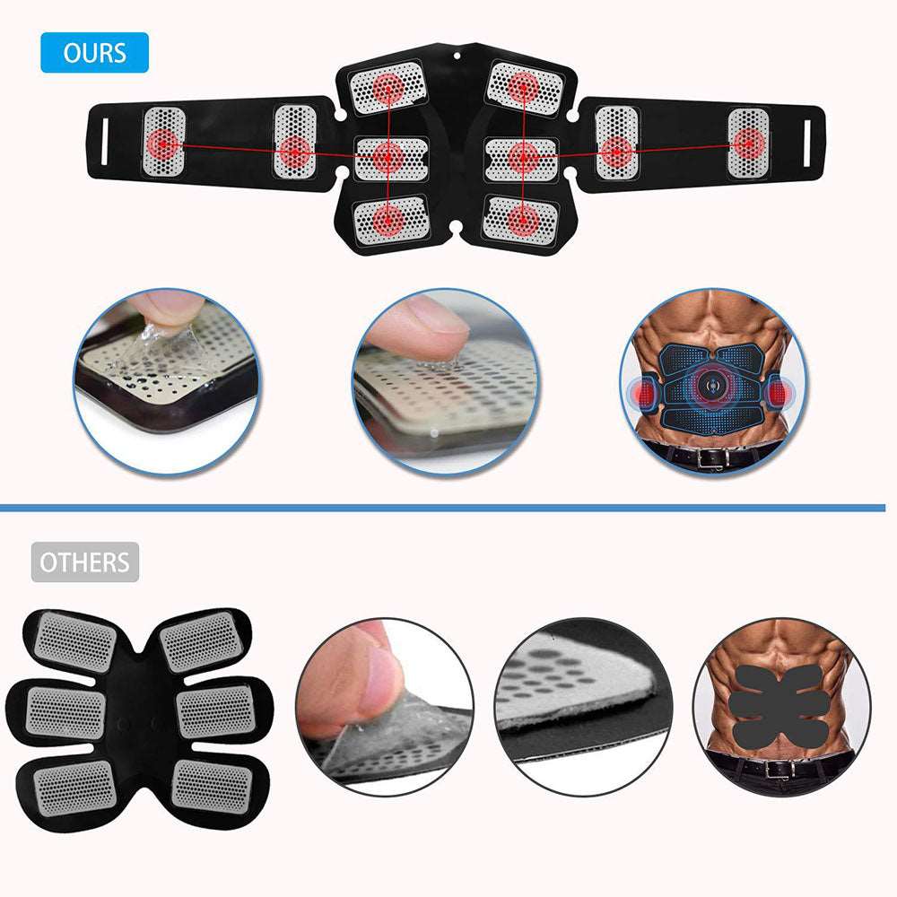 Lisslune | Abdominal muscle training with EMS fitness devices