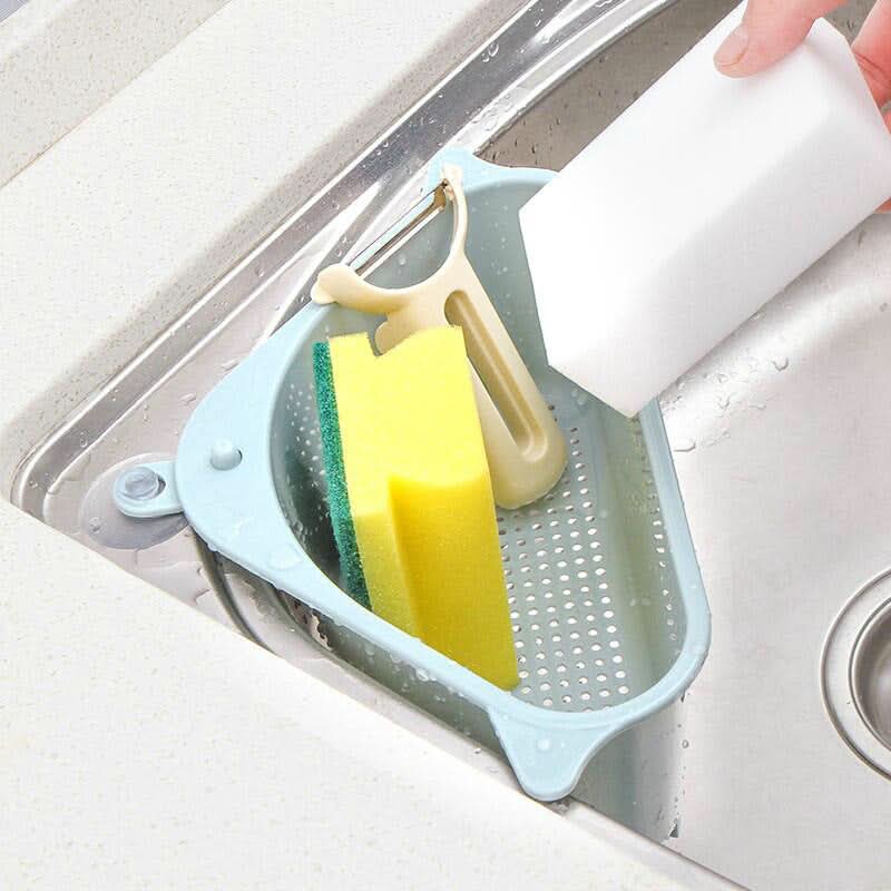 Lisslune | SinkShelf - Triangular shelf for an organized kitchen sink