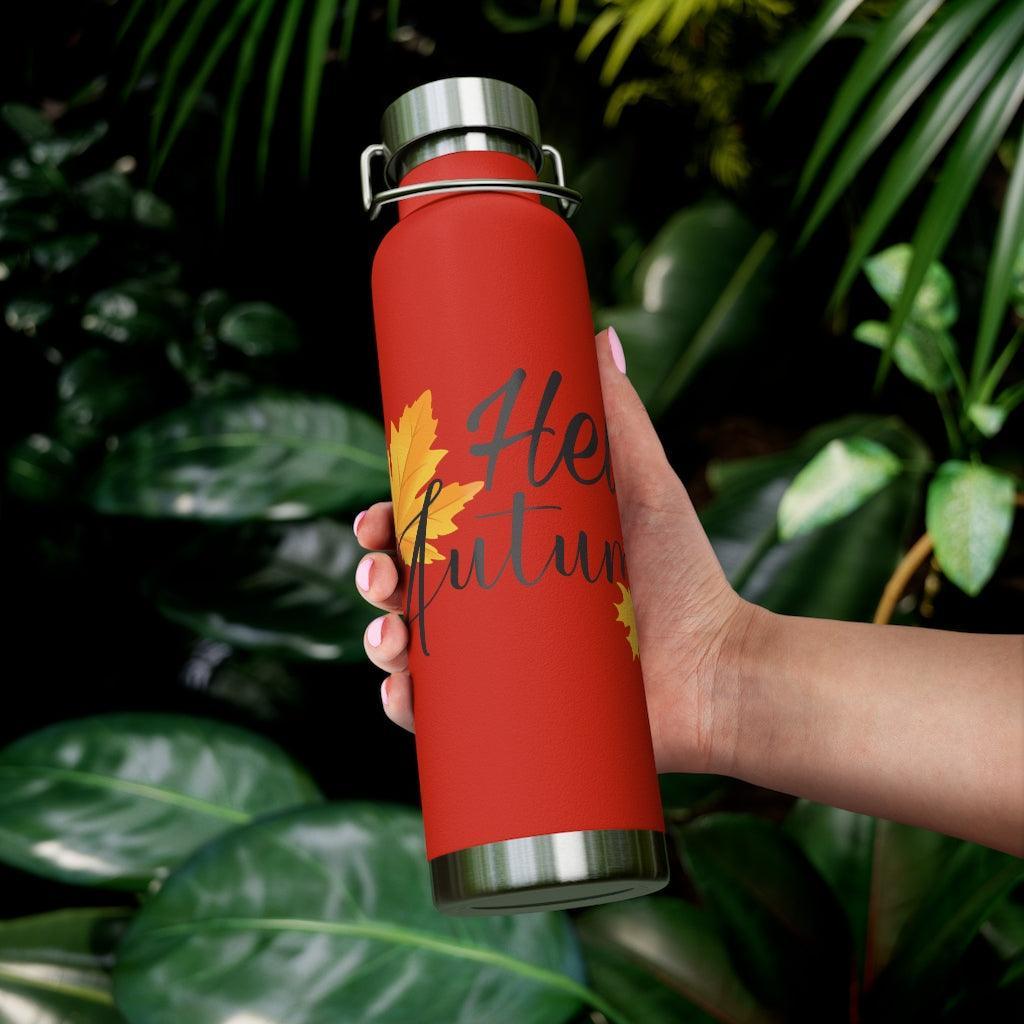 Lisslune | Merry Moments 22 Oz Stainless Steel Insulated Holiday Water Bottle