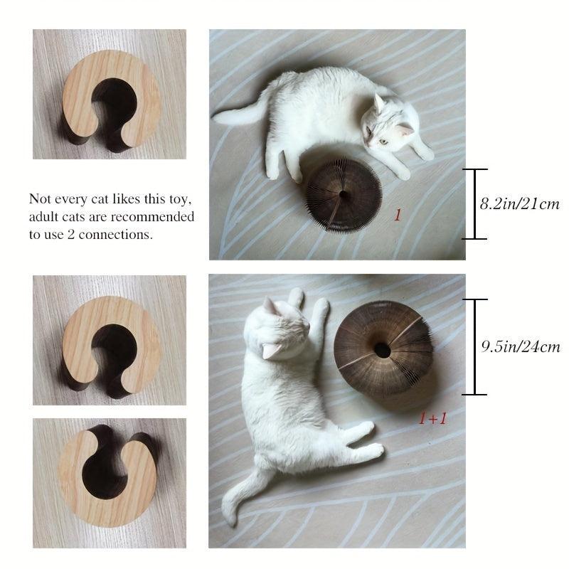 Lisslune | Ultimate Interactive Scratching Post - Engaging Playtime Solution for Indoor Cats