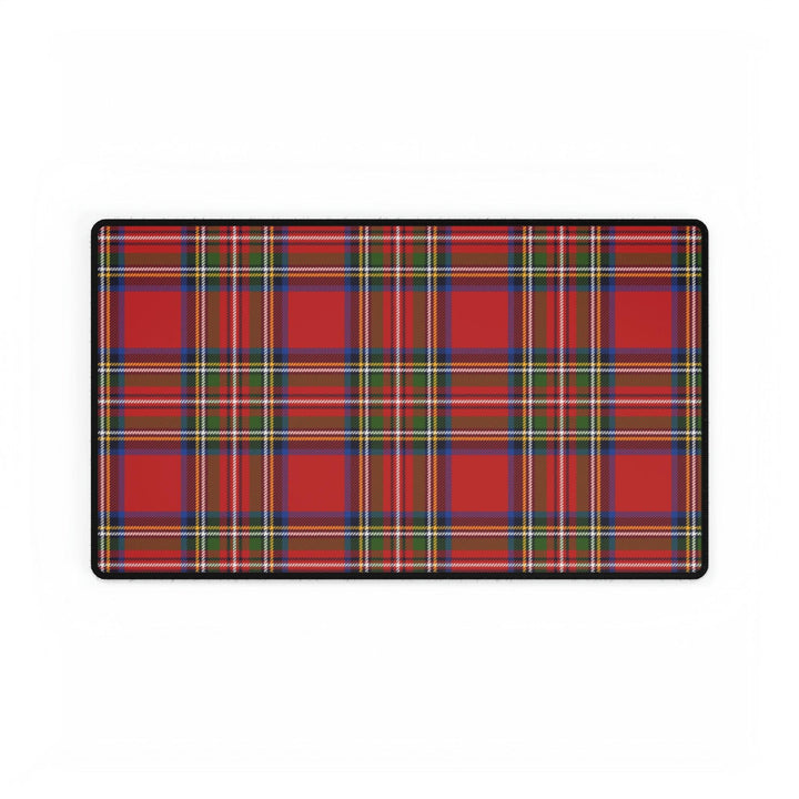 Lisslune | Impressive Scottish tartan pattern desk pad for stylish organization