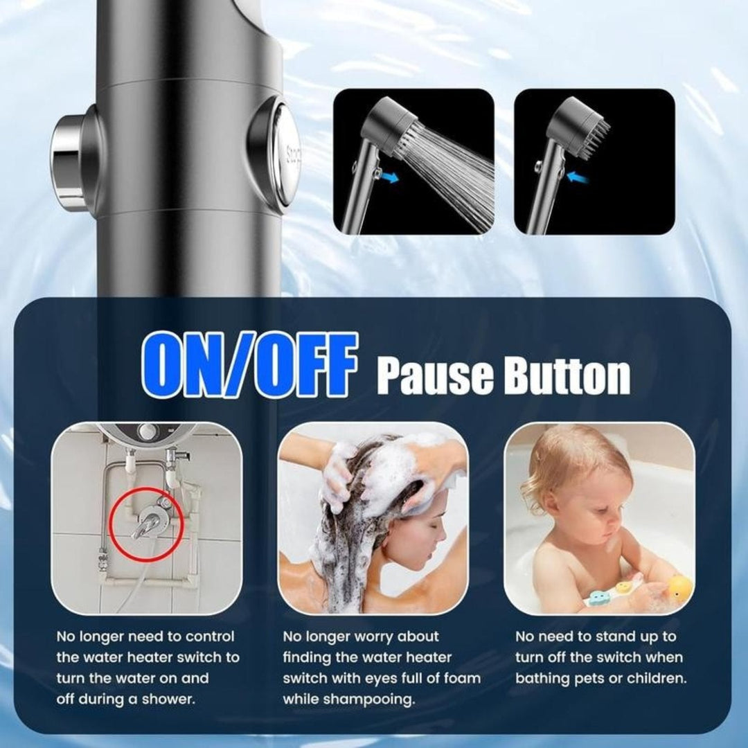Lisslune | Ultimate Shower Massage Showerhead