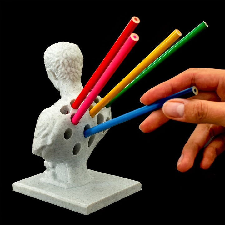 Lisslune |  Julius Caesar Desk Pen Holder