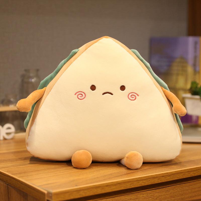 Lisslune | Wonderful Plush Expression Cushion: Charming Room Decor Accent
