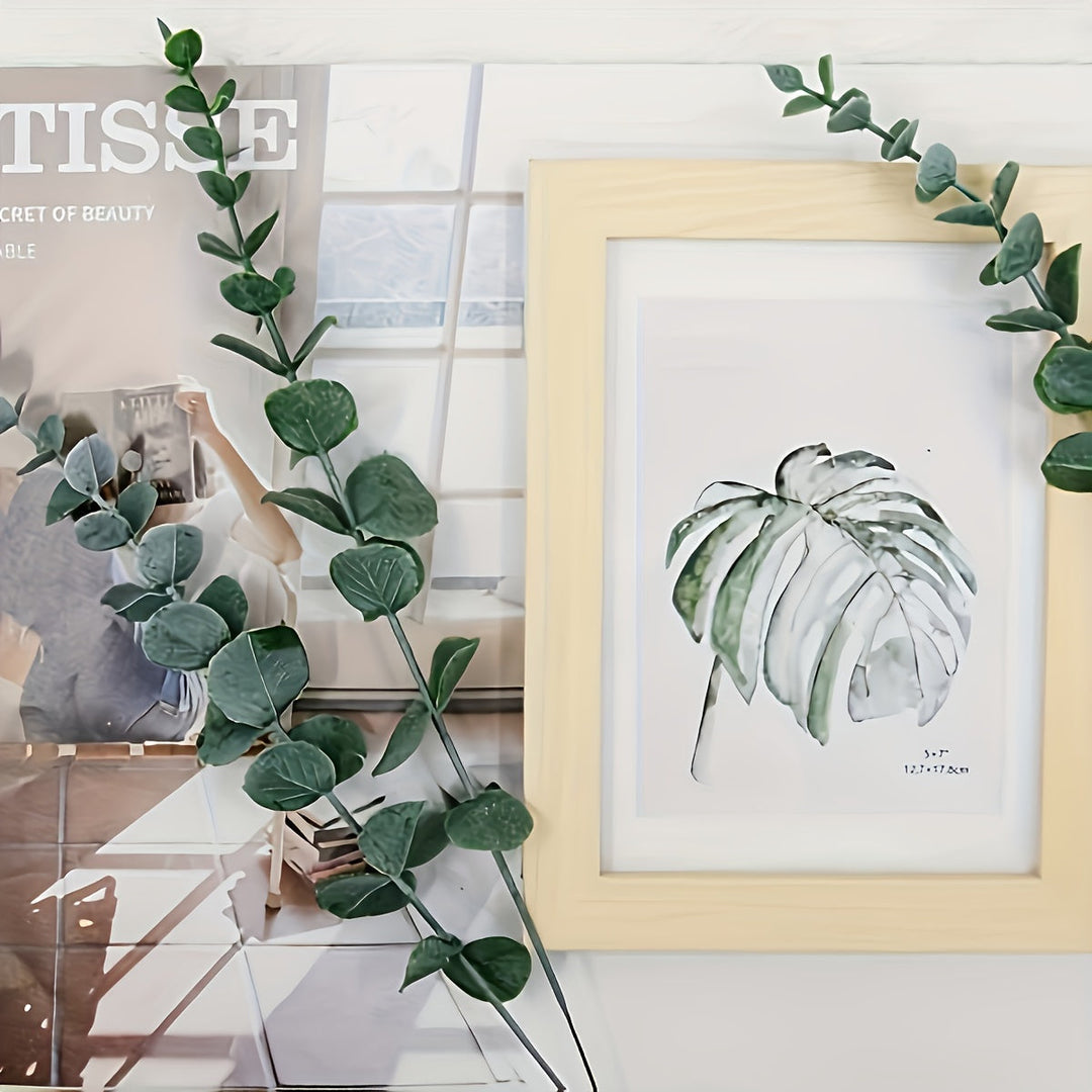 Lisslune | SpringEuca Artificial Eucalyptus – Decorative Centerpiece for Get Well or Hanukkah