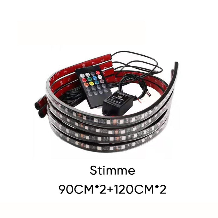 Lisslune | Car Chassis Remote Control Colorful Ambient Lights