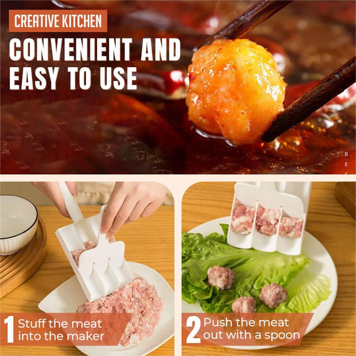 Lisslune | ‍Creative kitchen triple meatball machine