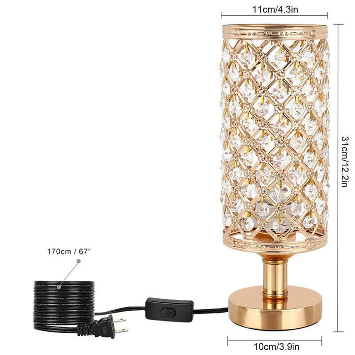 Lisslune | Modern Crystal Table Lamp