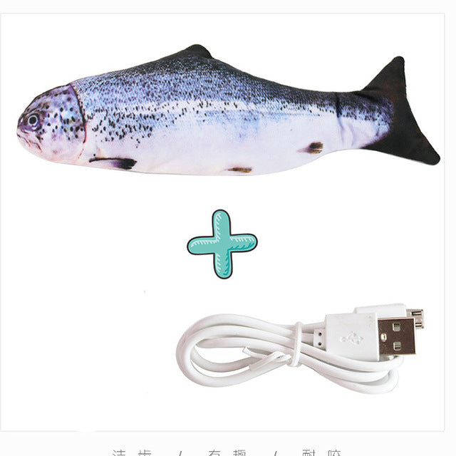 Lisslune | Cat USB Charger Interactive Fish Toy