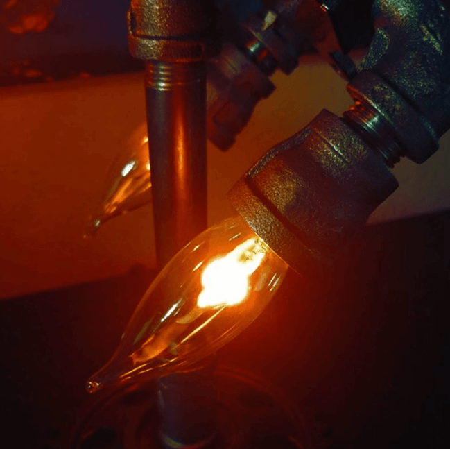Lisslune | VINTAGE STEAMPUNK ROCKLAMP
