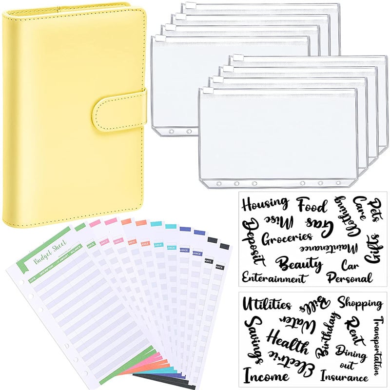 Lisslune | Budget Binder Book With Cash Envelopes